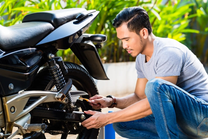 Cuál es el mantenimiento de una moto