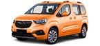 Peças para carros Opel Combo Life de 7 lugares