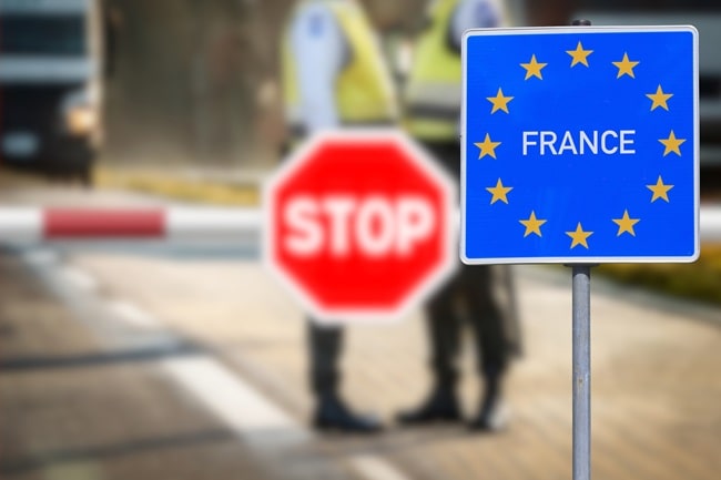 Grensovergang en douanecontroles
