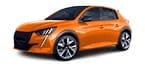 Migliori auto elettriche autonomia: Test Peugeot e-208