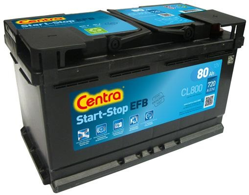 EFB-batterier (Enhanced Flooded Battery)