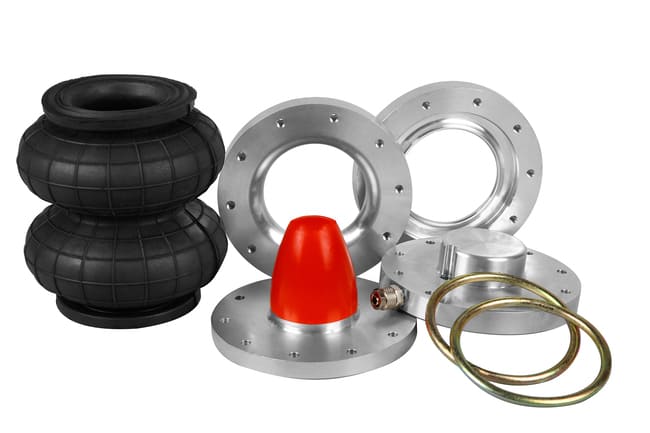 Key components of an air suspension system