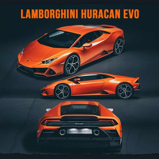 Lamborghini Huracán EVO: External design