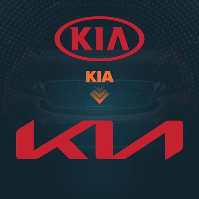 KIA car rebranding
