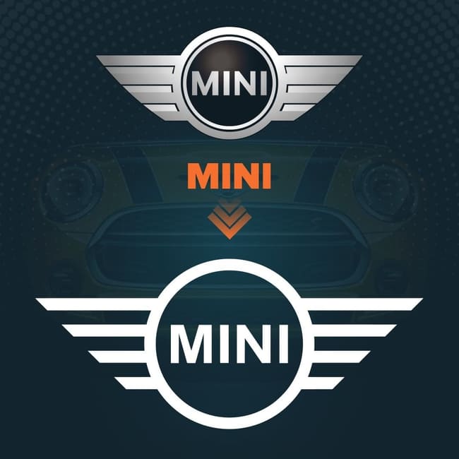 MINI car rebranding