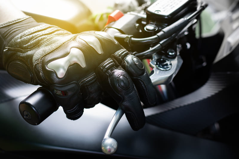 Why should you wear motorcycle gloves