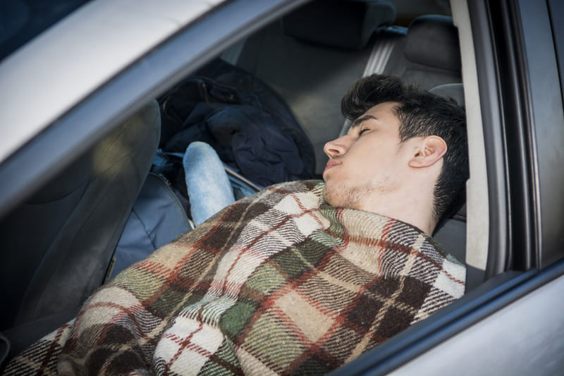 Tips for sleeping in your car