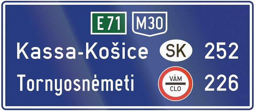Hungary motorways